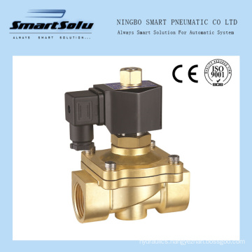 2W Series Thread Zero Pressure Difference Normally Open Solenoid Valve